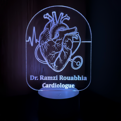 Veilleuse Cardiologue