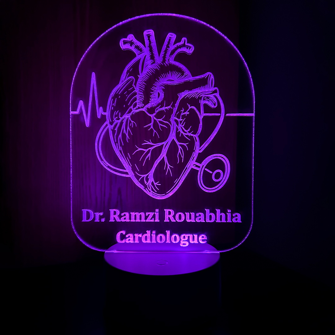 Veilleuse Cardiologue