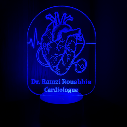 Veilleuse Cardiologue