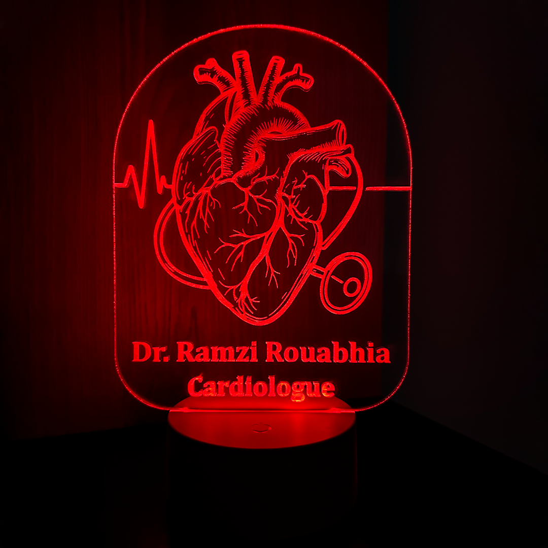 Veilleuse Cardiologue