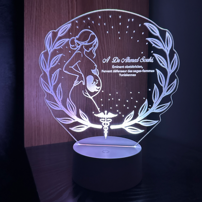 Veilleuse Gynécologue