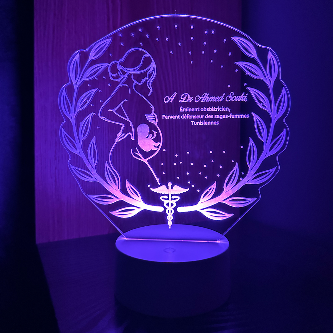 Veilleuse Gynécologue