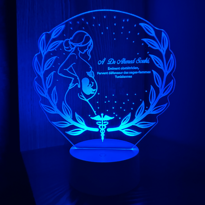 Veilleuse Gynécologue