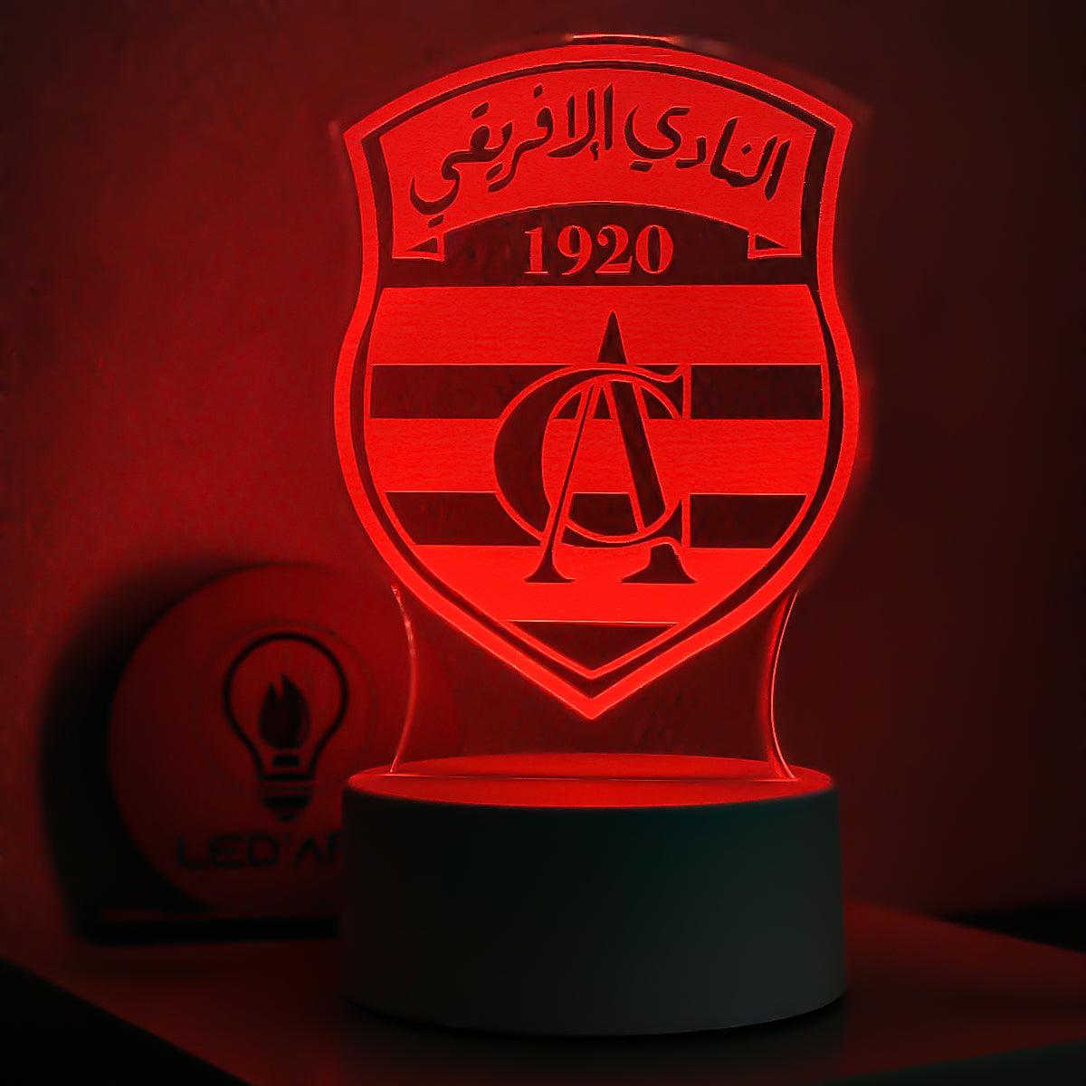 Veilleuse Football Club Africain – Led'Art