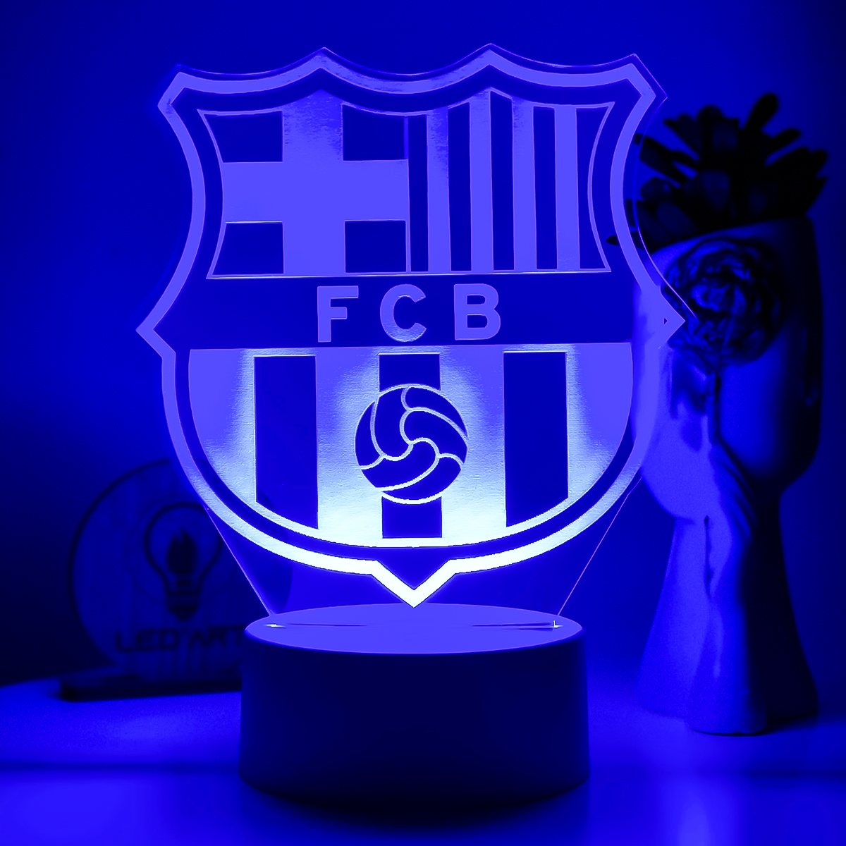 Veilleuse Football FC Barcelone