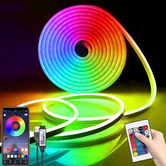 Bande LED Néon RGB Connecté - 5M