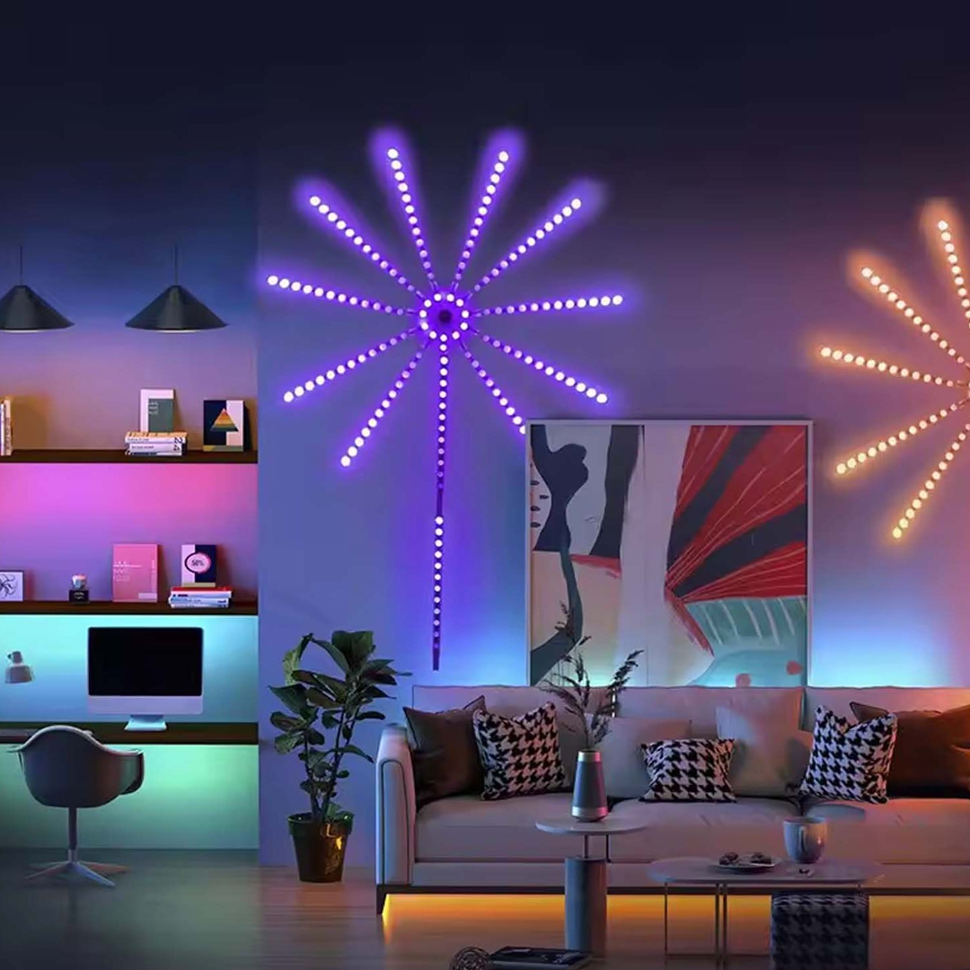 Bande lumineuse LED RGB avec contrôle de la musique