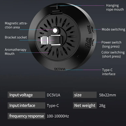 Capteur de Musique avec LED RGB – Haute Sensibilité