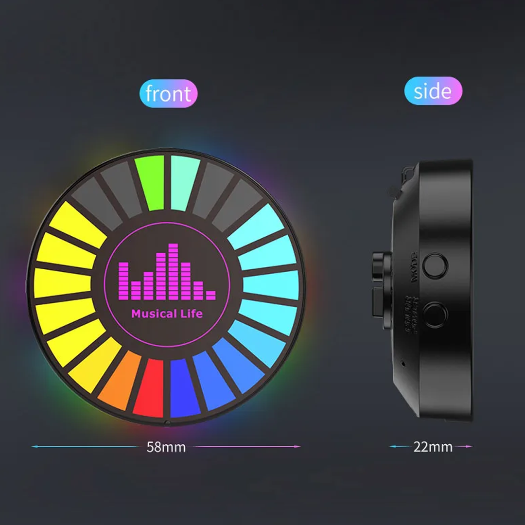 Capteur de Musique avec LED RGB – Haute Sensibilité