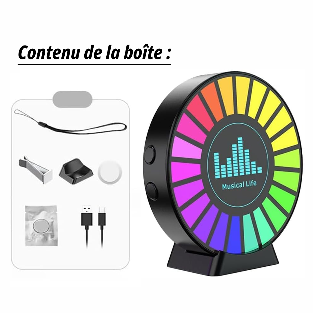 Capteur de Musique avec LED RGB – Haute Sensibilité