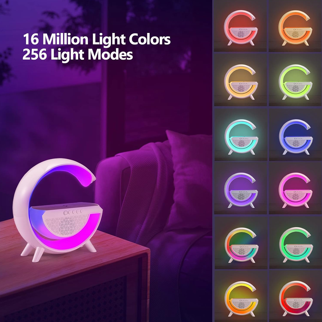 Haut-Parleur Bluetooth Multifonction avec Lumières LED