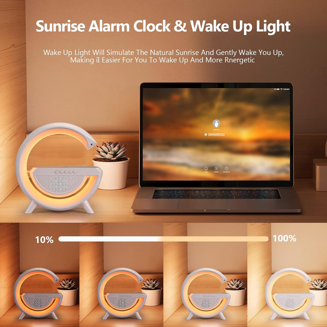 Haut-Parleur Bluetooth Multifonction avec Lumières LED