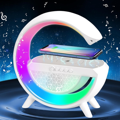 Haut-Parleur Bluetooth Multifonction avec Lumières LED