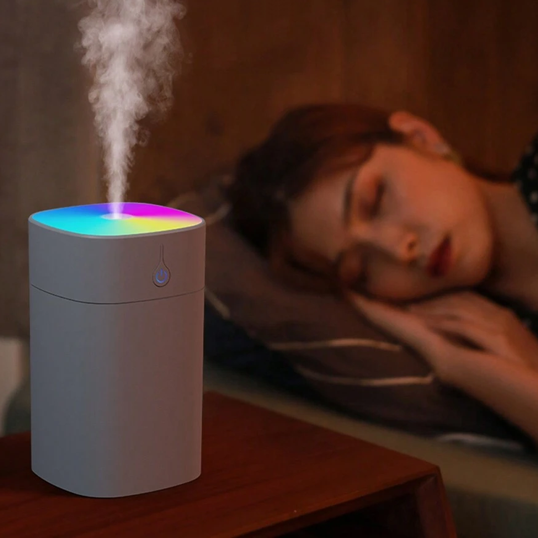 Humidificateur à lumière LED colorée