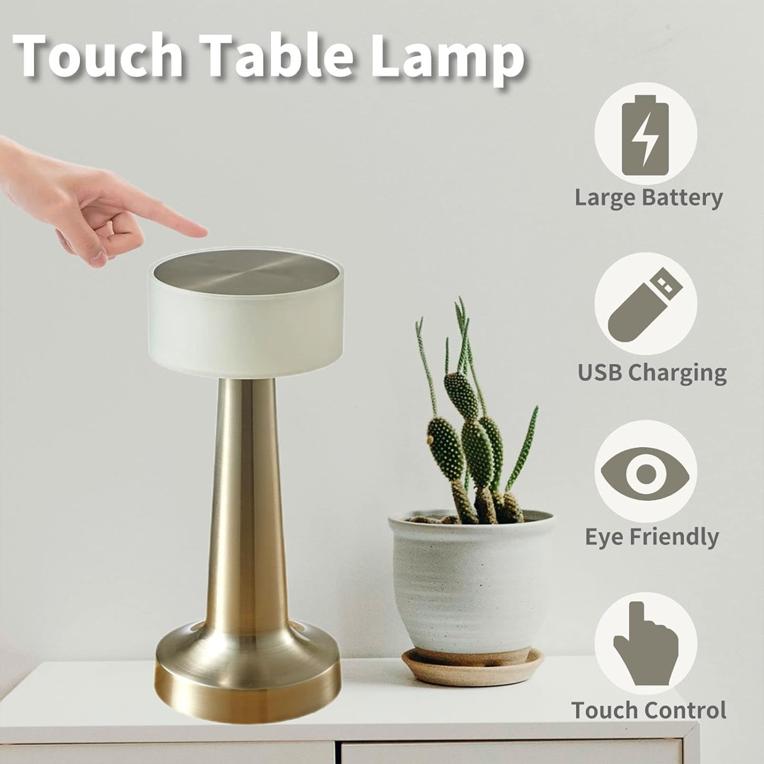 Lampe de table Rechargeable Sans fil