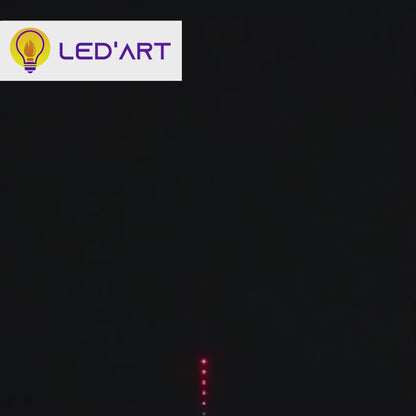 Bande lumineuse LED RGB avec contrôle de la musique